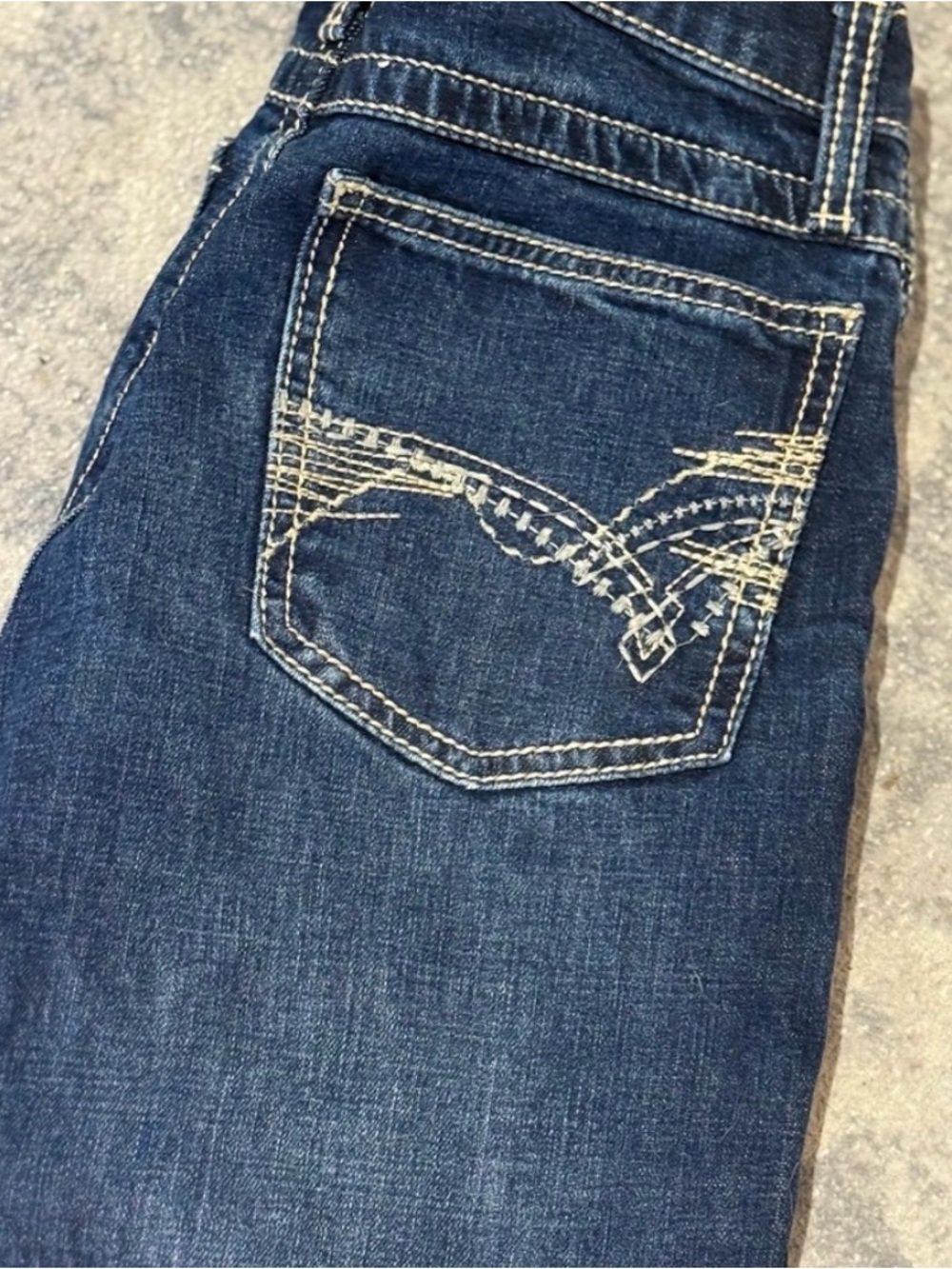 Wrangler 20X Indigo 18 Slim Blue Straight Jeans - Picture 4 of 7